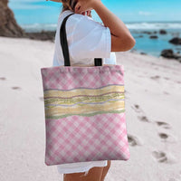 Light Pink Palaka Hawaii Leis Elegant Vibes Tote Bag LT14 - Polynesian Pride