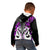 Personalised New Zealand Kid Hoodie Te Manaia Mangopare Maori And Fern Purple Style LT14 - Polynesian Pride