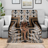 New Zealand Blanket Maori Maripi Knife With Poutama Art LT14 - Polynesian Pride