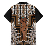 New Zealand Hawaiian Shirt Maori Maripi Knife With Poutama Art LT14 - Polynesian Pride
