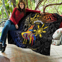 Philippines Sarimanok Quilt Papanok Legendary Bird Okir Polynesian Pattern