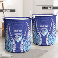 Northland 2026 Rugby Custom Laundry Basket NZ Maori Silver Fern