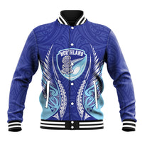 Northland 2026 Rugby Custom Baseball Jacket NZ Maori Silver Fern