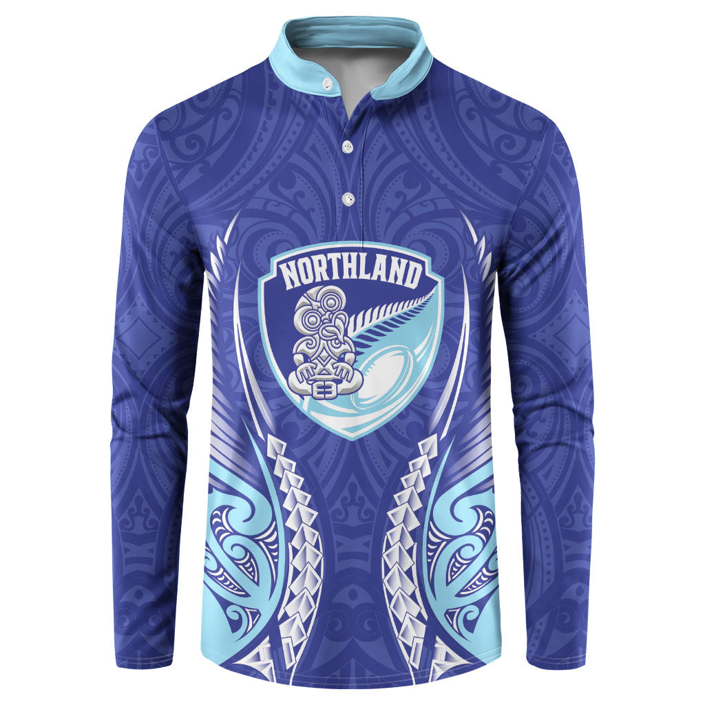 Northland 2026 Rugby Custom Button Sweatshirt NZ Maori Silver Fern