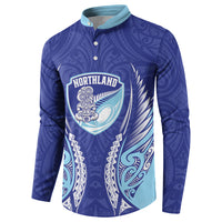Northland 2026 Rugby Custom Button Sweatshirt NZ Maori Silver Fern