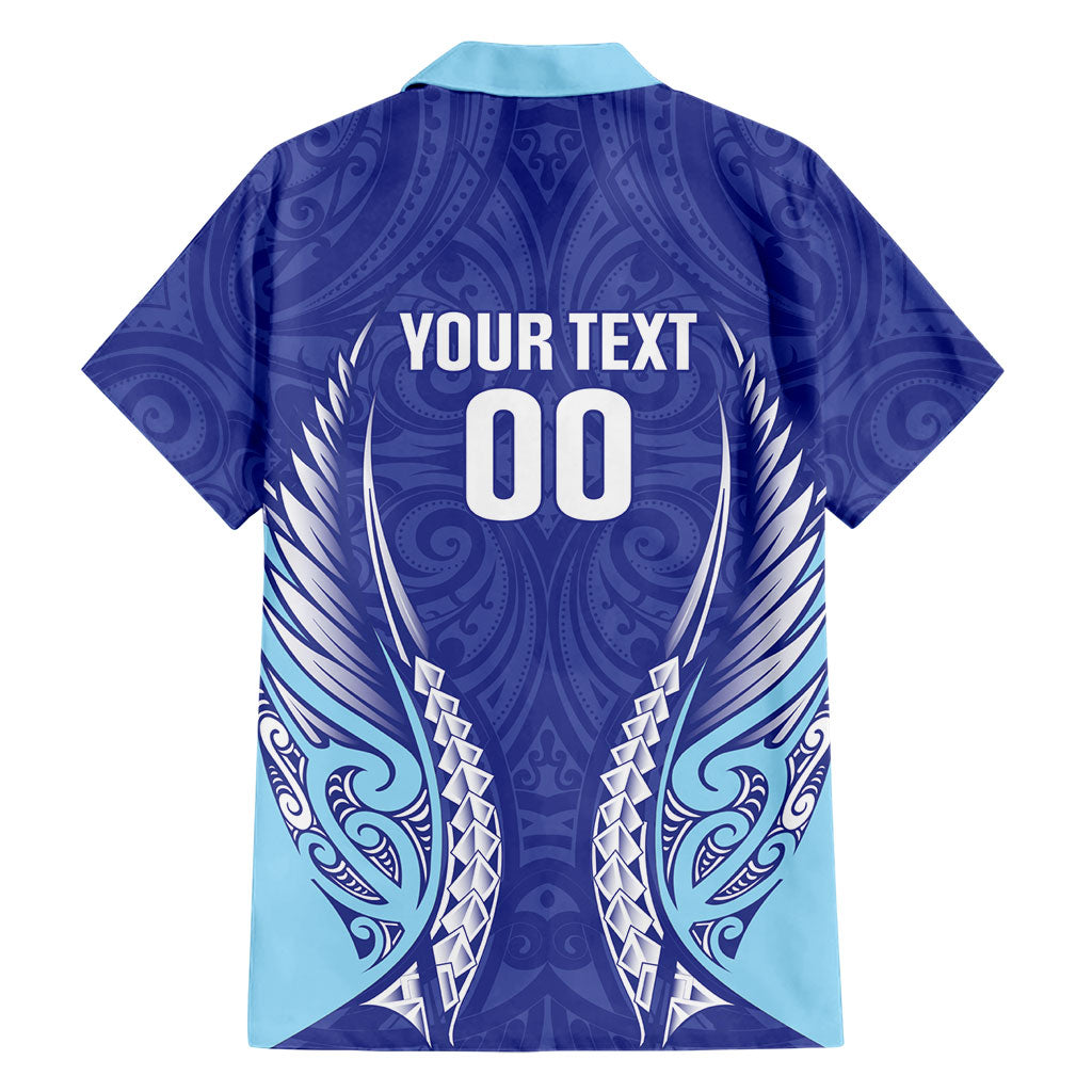 Northland 2026 Rugby Custom Family Matching Off Shoulder Short Dress and Hawaiian Shirt NZ Maori Silver Fern LT14 - Polynesian Pride