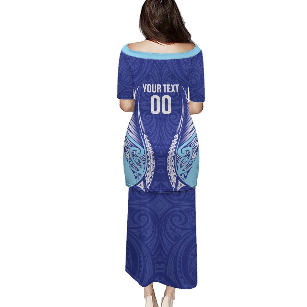 Northland 2026 Rugby Custom Family Matching Puletasi and Hawaiian Shirt NZ Maori Silver Fern LT14 - Polynesian Pride