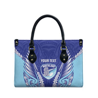 Northland 2026 Rugby Custom Leather Bag NZ Maori Silver Fern