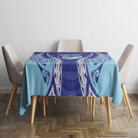 Northland 2026 Rugby Custom Tablecloth NZ Maori Silver Fern