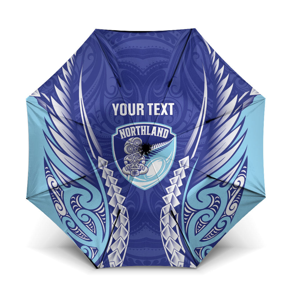 Northland 2026 Rugby Custom Umbrella NZ Maori Silver Fern