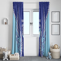 Northland 2026 Rugby Custom Window Curtain NZ Maori Silver Fern