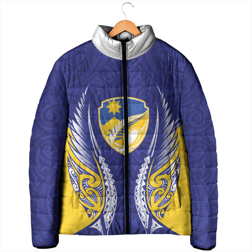 Otago 2026 Rugby Custom Padded Jacket NZ Maori Silver Fern LT14 - Polynesian Pride