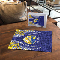 Otago 2026 Rugby Custom Puzzle NZ Maori Silver Fern LT14 - Polynesian Pride