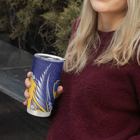 Otago 2026 Rugby Custom Tumbler Cup NZ Maori Silver Fern