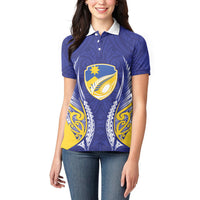 Otago 2026 Rugby Custom Women Polo Shirt NZ Maori Silver Fern LT14 - Polynesian Pride