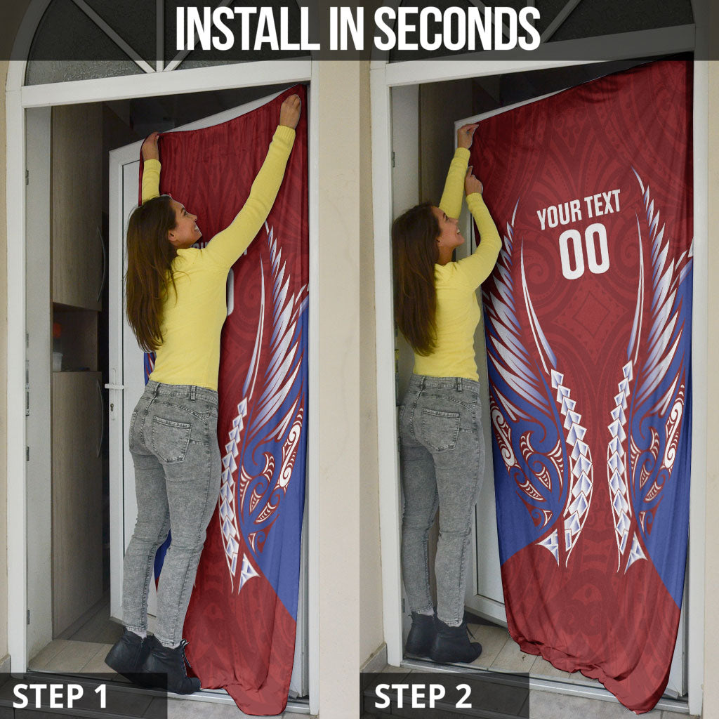 Southland 2026 Rugby Custom Door Cover NZ Maori Silver Fern