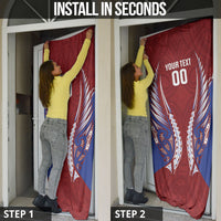 Southland 2026 Rugby Custom Door Cover NZ Maori Silver Fern