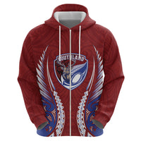Southland 2026 Rugby Custom Hoodie NZ Maori Silver Fern