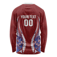 Southland 2026 Rugby Custom Long Sleeve Shirt NZ Maori Silver Fern