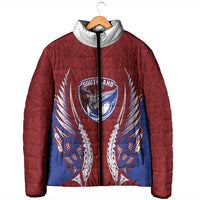 Southland 2026 Rugby Custom Padded Jacket NZ Maori Silver Fern