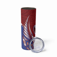 Southland 2026 Rugby Custom Skinny Tumbler NZ Maori Silver Fern LT14 - Polynesian Pride