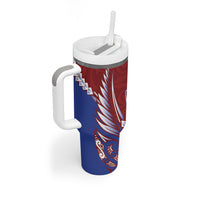 Southland 2026 Rugby Custom Tumbler With Handle NZ Maori Silver Fern