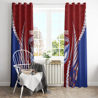 Southland 2026 Rugby Custom Window Curtain NZ Maori Silver Fern
