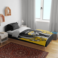 Taranaki 2026 Rugby Custom Bedding Set NZ Maori Silver Fern LT14 - Polynesian Pride