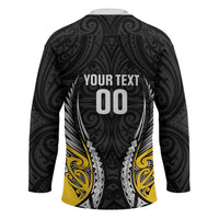 Taranaki 2026 Rugby Custom Hockey Jersey NZ Maori Silver Fern