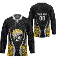 Taranaki 2026 Rugby Custom Hockey Jersey NZ Maori Silver Fern