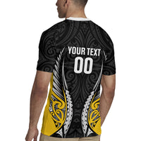 Taranaki 2026 Rugby Custom Rugby Jersey NZ Maori Silver Fern