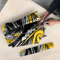 Taranaki 2026 Rugby Custom Umbrella NZ Maori Silver Fern