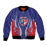 Tasman Bay 2026 Rugby Custom Bomber Jacket NZ Maori Silver Fern