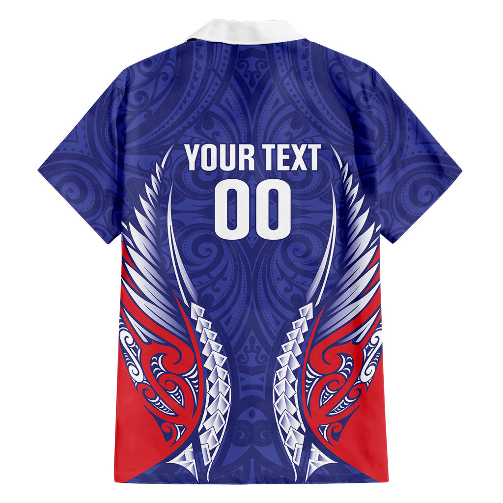 Tasman Bay 2026 Rugby Custom Hawaiian Shirt NZ Maori Silver Fern