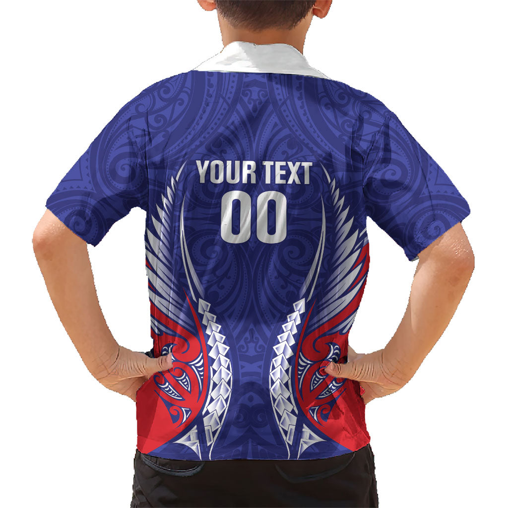 Tasman Bay 2026 Rugby Custom Hawaiian Shirt NZ Maori Silver Fern
