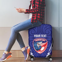 Tasman Bay 2026 Rugby Custom Luggage Cover NZ Maori Silver Fern
