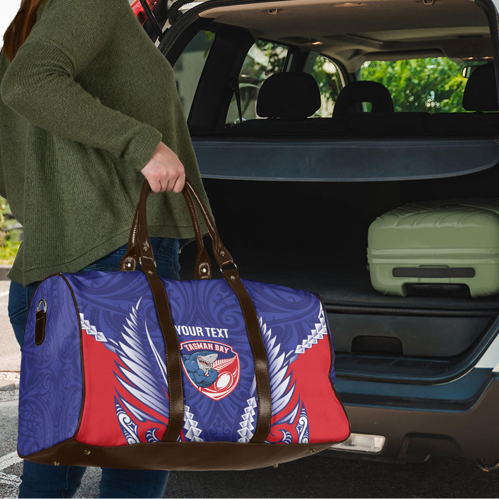 Tasman Bay 2026 Rugby Custom Travel Bag NZ Maori Silver Fern