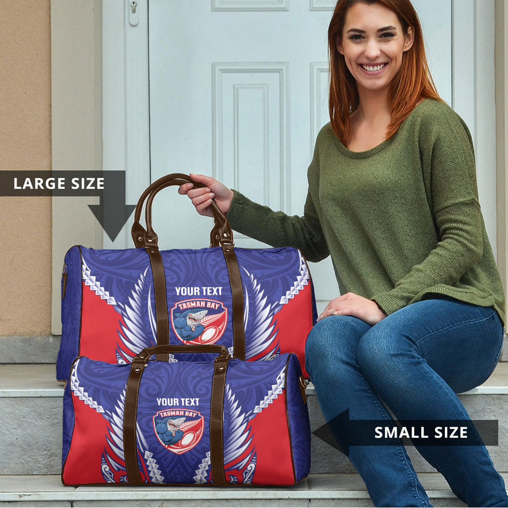 Tasman Bay 2026 Rugby Custom Travel Bag NZ Maori Silver Fern