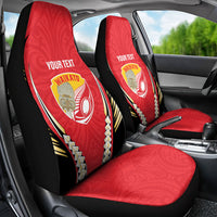 Waikato 2026 Rugby Custom Car Seat Cover NZ Maori Silver Fern