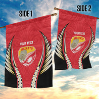 Waikato 2026 Rugby Custom Garden Flag NZ Maori Silver Fern