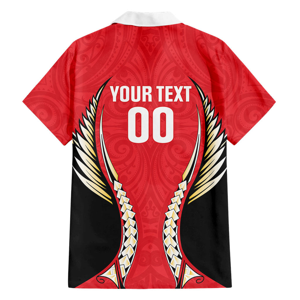 Waikato 2026 Rugby Custom Hawaiian Shirt NZ Maori Silver Fern