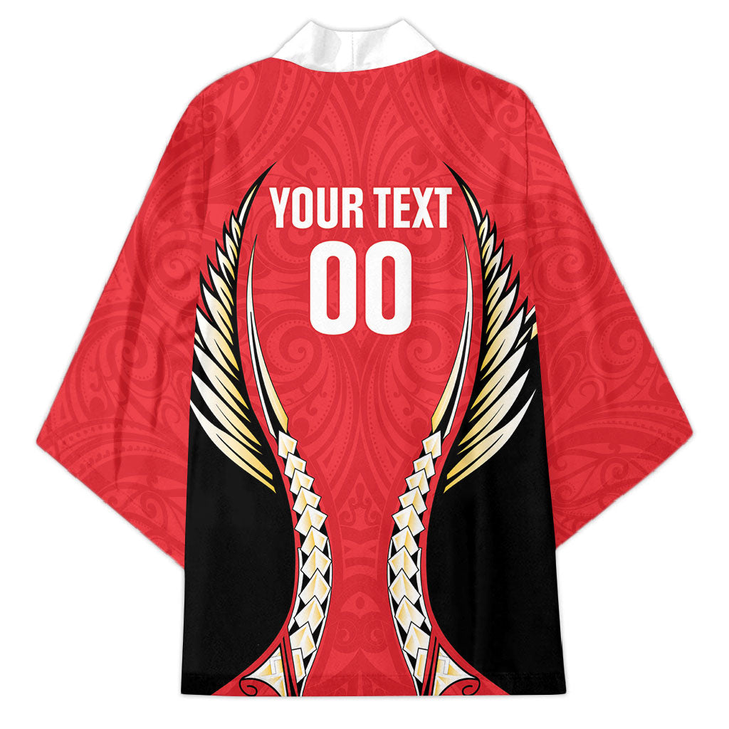 Waikato 2026 Rugby Custom Kimono NZ Maori Silver Fern