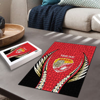 Waikato 2026 Rugby Custom Puzzle NZ Maori Silver Fern