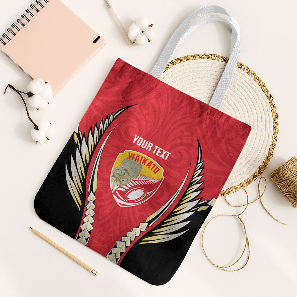 Waikato 2026 Rugby Custom Tote Bag NZ Maori Silver Fern