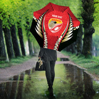 Waikato 2026 Rugby Custom Umbrella NZ Maori Silver Fern