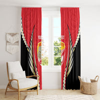 Waikato 2026 Rugby Custom Window Curtain NZ Maori Silver Fern