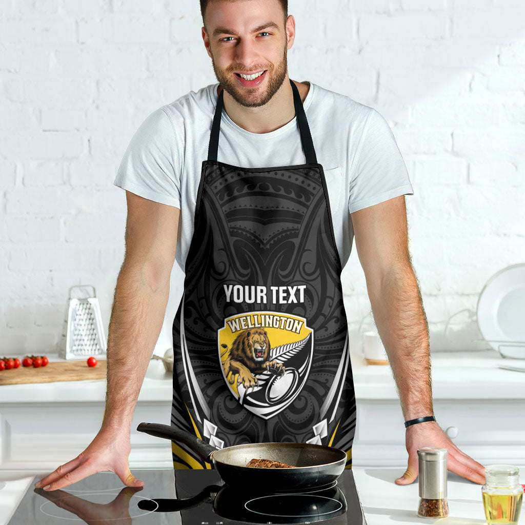 Wellington 2026 Rugby Custom Apron NZ Maori Silver Fern