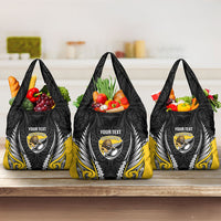 Wellington 2026 Rugby Custom Grocery Bag NZ Maori Silver Fern