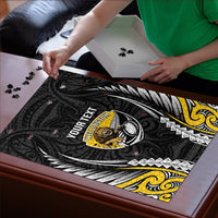 Wellington 2026 Rugby Custom Puzzle NZ Maori Silver Fern