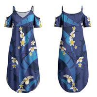Teal Purple Banana Leaf Hawaii Couples Matching Summer Maxi Dress and Hawaiian Shirt Lau Maia Plumeria Tropical Summer Vibes